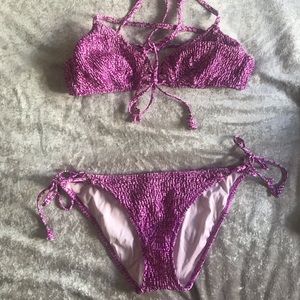 Victoria’s Secret magenta bikini